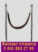 Krom Bariyer Kiralama 1.3 metre halat