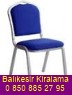 Mavi hilton sandalye Kiralama
